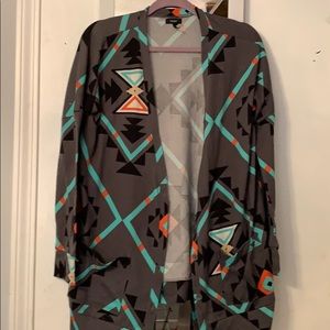 PAC Sun Nollie Brand Patterned Cardigan xl